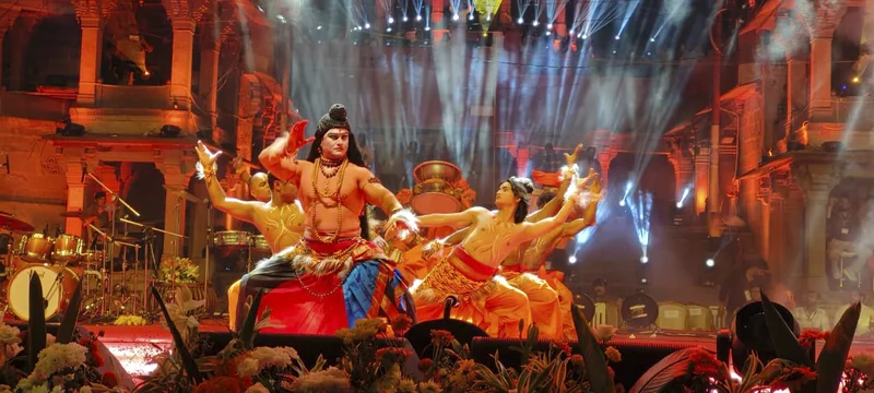 महाकाल सांस्कृतिक प्रस्तुति और कथावाचन ने मोहा मन