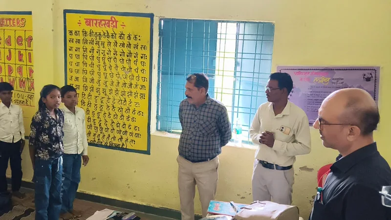 कलेक्टर ने प्राथमिक स्कूल इमझेरा का किया निरीक्षण