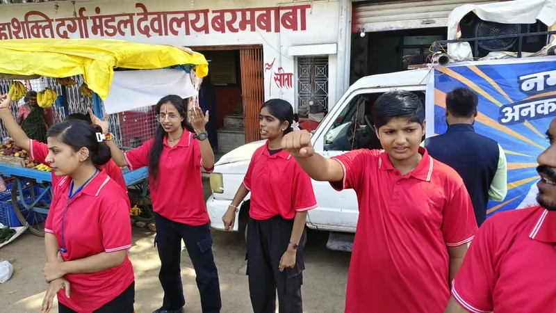 सेवा संकल्प अभियान:- शहपुरा में नुक्‍कड़ नाटक से प्रदर्शित की गई अनकही कहानियां